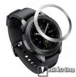  Okosóra lünetta védő rozsdamentes acél - EZÜST - SAMSUNG Galaxy Watch 42mm