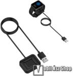  Okosóra mágneses USB töltő - 1m - FEKETE - Xiaomi Mi Watch (For China Market)