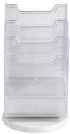 EXACOMPTA Katalógustartó, asztali, A4, álló, 6 rekeszes, EXACOMPTA, áttetsző (EX60558D) - onlinepapirbolt