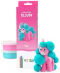 HEY CLAY Hey Clay: Set de modelaj cu figurină unicorn roz și pufoasă (HCL30138CEE)