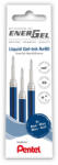 Pentel Tollbetét 3 db/csomag 0, 35mm Pentel EnerGel LR7-3C írásszín kék - vegyesbolt