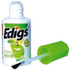 Edigs Hibajavító folyadék 20 ml, Edigs Ekofluid Super zöldalma - vegyesbolt