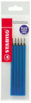 STABILO Tollbetét 0, 38mm, F Stabilo Marathon 318-hoz 5 db/csom, írásszín kék - vegyesbolt