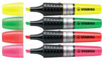 STABILO Szövegkiemelő 2-5mm, hengeres test Stabilo Luminator zöld