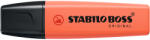 STABILO Szövegkiemelő 2-5mm, vágott hegyű, STABILO Boss original Pastel korall - vegyesbolt