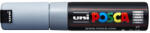 uni Dekormarker 4, 5-5, 5mm, Uni Posca PC-7M szürke - vegyesbolt
