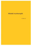 Bluering Előadói munkanapló A4, álló 20lapos füzet C. 5230-315 Bluering® - vegyesbolt