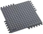 Notrax De-Flex rakodólap, 450 x 450 x19 mm, nitril, antisztatikus ESD, fekete, 8 darabos kiszerelés