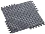 Notrax De-Flex rakodópadló, 450 x 450 x19 mm, antisztatikus ESD, fekete, 1 db-os csomagban