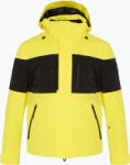 EA7 Emporio Armani Geacă de schi pentru bărbați EA7 Emporio Armani Ski Kitzbuhel Colorblock Protectum blazing yellow