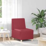 vidaXL bordó műbőr kanapéfotel 55 cm (4108491)