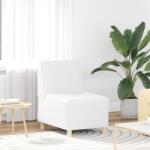 vidaXL fehér műbőr fotel 55 cm (4108495)