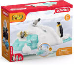 Schleich Schleich: Wild Life - Set figurine distracție în familie cu pinguini (42661) (SLH42661) Figurina