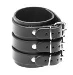 Black & metal гривни 3 каишки - bwz-706