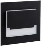 Kanlux 0, 8W, 14 lm, 12V, 4000K, 75x75 mm természetes fehér süllyeszthető szögletes rozsdamentes acél lépcsővilágító - 50 000 h élettartam (29854)