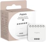 Aqara Releu 2 canale Aqara Dual Relay Module T2 cu contor de putere si functie interblocare pentru motoare (DCM-K01)