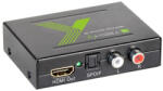TECHLY Hangleválasztó, Techly HDMI-Audio Extractor , SPDIF, RCA, 2.0/5.1 (IDATA_HDMI-EA)