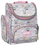 DERFORM Future by BackUp ergonomikus iskolatáska - Cute animals (TEMBDF27) (TEMBDF27)
