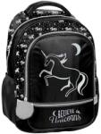 PASO Unikornis hátizsák, iskolatáska - Black (PP23OL-260) (PP23OL-260)