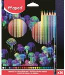 Maped Színes ceruza készlet, háromszögletű Deepsea Paradise 24 db-os (IMA831705)