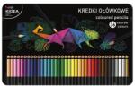 DERFORM Kidea háromszög színes ceruza fém dobozban - 36 db-os