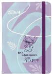 COOLPACK - Disney - Stitch 80 lapos A/5 jegyzetfüzet - Do what makes you happy - vonalas (75057PTR) (75057PTR)