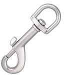  Karabiner+forgó rugós 53 mm nikkelezett (3351502)