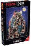 Anatolian Puzzle Anatolian din 1000 piese - Noapte înstelată în Amsterdam (P1183) Puzzle