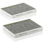Mann-filter Set Filtre Habitaclu Carbon Activ Mann-Filter CUK2736-2