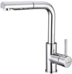 Alveus 1135365 - Sara kihúzható zuhanyfejes mosogató csaptelep, 29, 7 cm, króm 1135365 (AV0106)