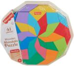 Fisher Price Fisher-Price: Wood Fa mandala színkirakó - Mattel (HXT94)