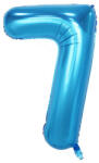 Flippy Balon din Folie Flippy, Cifra 7, 81 cm, Pentru Aer sau Heliu, Bulk, Albastru (teo-126249)