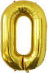 Flippy Balon Folie Metalizata Litera O, Flippy, 40 cm, Umflati cu Heliu sau Aer, Ambalaj Individual, Pai inclus, Auriu (teo-127203)