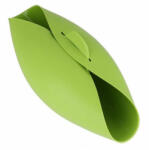 Flippy Tava de Copt pentru Cuptor, Flippy, pentru Paine, Peste, Legume, din Silicon, Pliabila, Multifunctionala, Forma pentru Preparare si Gatiere, 24.5x9 cm, Verde (teo-132605)