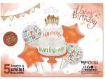 Flippy Set baloane folie pentru aniversare zi de nastere, model 2 (teo-129923)