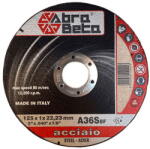 Abrabeta A36S acél 125x1x22, 23 25db/csomag (AB000010125)