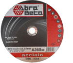 Abrabeta A36S acél 230x2x22, 23 10db/csomag (AB000010230)
