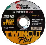 Abrabeta A46U acél/inox 125x1, 6x22, 23 25db/csomag (AB000330128)