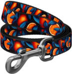  Nylon kutyapóráz, minta & - 039; & - 039; Oranges& - 039; & - 039; 122 cm hosszú Waudog (341-4054)