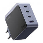 UGREEN X565 Nexode Air Hálózati töltő, gyors töltő (100W, 5A, 1 x USB-A, 3 x USB-C) Szürke