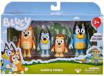 Moose Bluey: Családi figuraszett 4db karakter figurával (BLU13009)