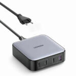 UGREEN CD328 Hálózati töltő, gyors töltő (100W, 3A, 1 x USB-A, 3 x USB-C) Szürke
