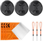 K&F Concept Objektívsapka / Lens Caps Set - 55mm (SKU.2069)