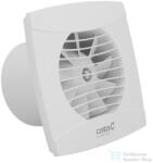 SAPHO CATA UC-10 TH fürdőszobai ventilátor, páraérzékelő + utószellőztető, beállítható fordulatszám, 8W, 100mm, fehér (01200200) (01200200)