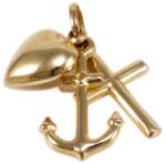 Ékszershop Hit-remény-szeretet arany medál (1300674)