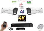  MS - AI Hybrid Light IP Park kamerarendszer 2 kamerával switchel 8 Mpix - 6070k2B