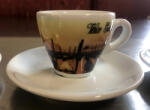 Dersut Dersut Venezia barna espresso csésze + csészealj