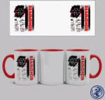  Rammstein - autogram bögre (Piros)