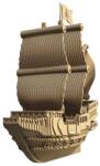 Cartonic Puzzle 3D, PYRATE SHIP, Cartonic, 232 piese
