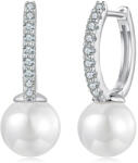 BeSpecial Cercei argint eleganti cu perle si Moissanit (EZT0610)